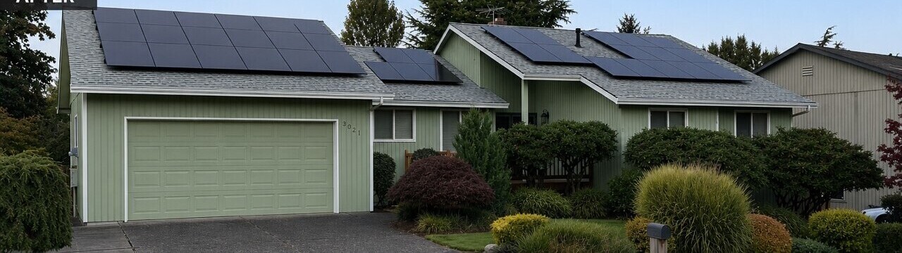 Exterior house painting refresh project in the Portland area by Image Home Renovations